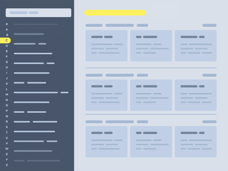 Terminology dictionary