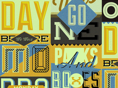 Retro Poster poster retro typography