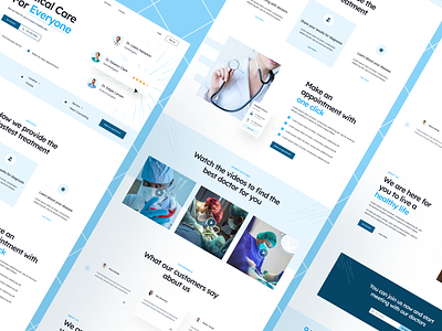 Cure: Landing Page