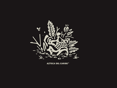 Life after Death ai dead death design designs flower illustration flowers logo skull vector vector illustration