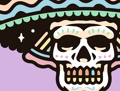 catrina badge catrina design design art designers illustration illustration art illustration design illustrator mexico skull