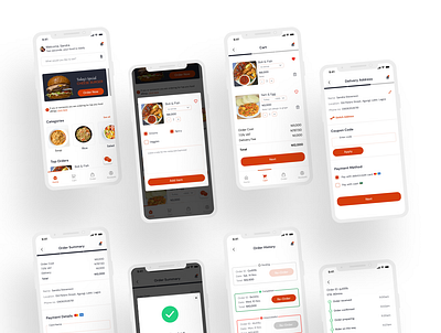 BestChef - Food Delivery Mobile App app design figma food app mobile app product design ui uiux user experiecne ux visual design
