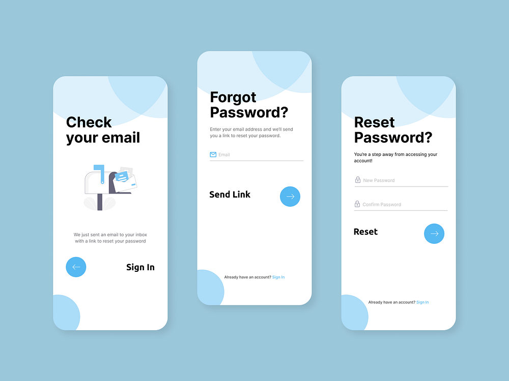 Forgot Password By Joan Gichuhi On Dribbble