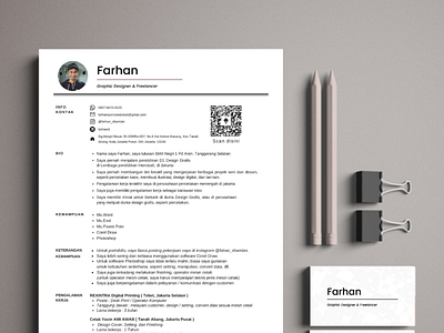 Resume and business card design