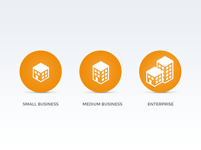 Business Size Icons