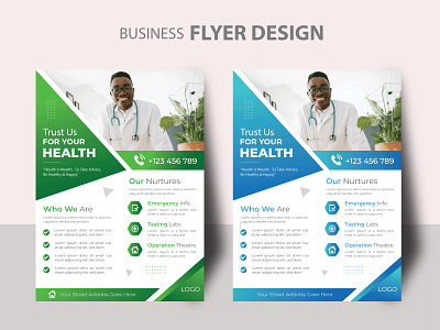 Modern Medical Flyer Design