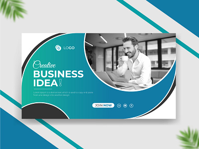 Professional Business Website Banner Template Design