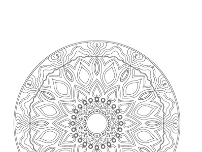 Mandala_3 design graphic design illustration logo typography vector