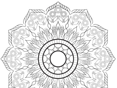 Mandala design graphic design illustration logo typography vector