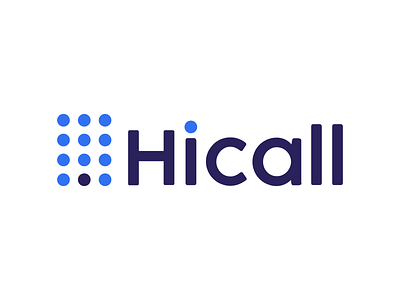 Logo concept for Hicall app branding branding agency cleen design illustration letter logo phone