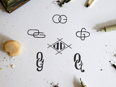 Logo Concepts branding concepts creative hand drawn icon lettering logo typography