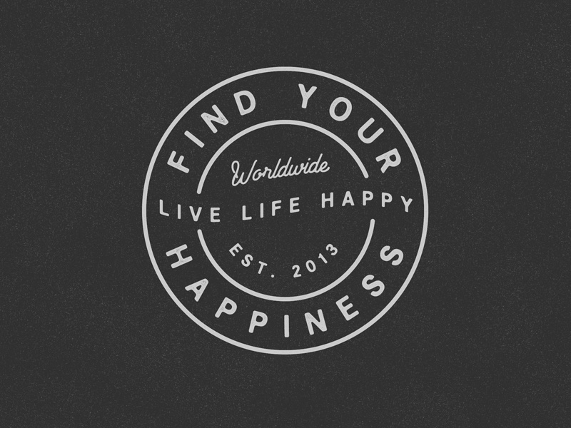 Find Your Happiness Co by Daniel Neuman on Dribbble