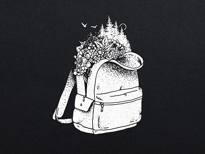 Backpack Illustration