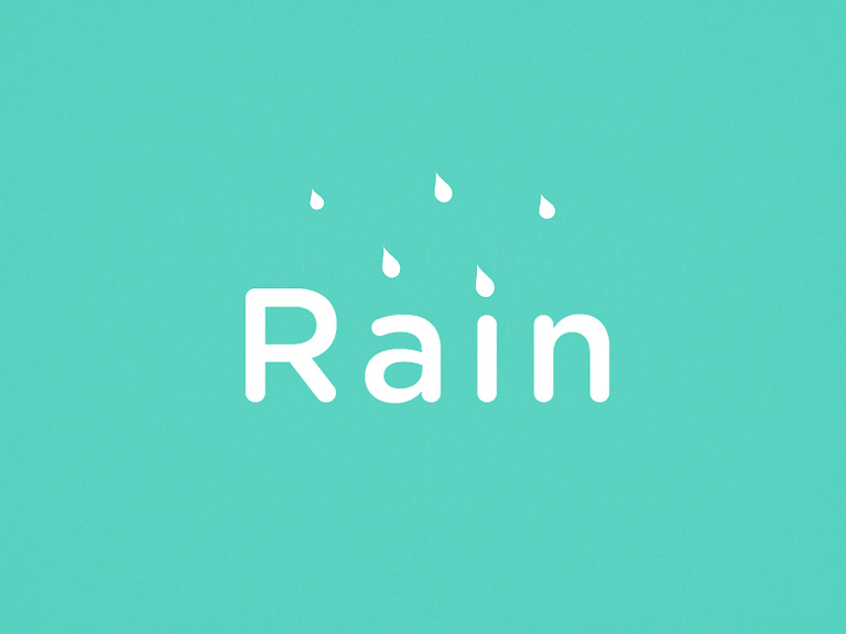 Rain by Haris Jusovic on Dribbble