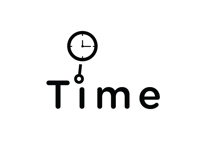 Time animation clean gif logo precious simple subtle time value