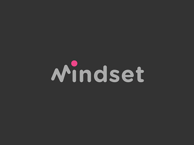 Mindset clean creative design dot dribbble icon logo mindset notification simple spoof