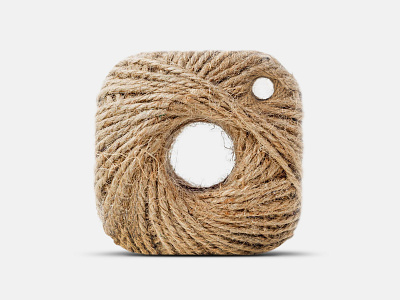 Instagram Clew art brand clew creative design instagram handmade logo photo material rope