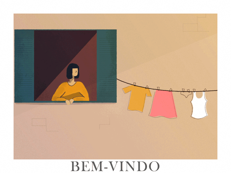 Bem-Vindo ae clothing gif illustration photoshop portugal practicing window leaning