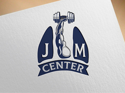 jim center logo design branding business logo creative logo custom logo design fiverr best seller free logo design free logo maker graphic design illustration logo creation logo maker minimalist modern logo