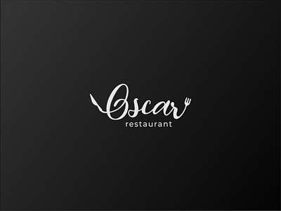 restaurant logo, oscar logo app branding design graphic design illustration logo o logo oscar typography ui ux vector