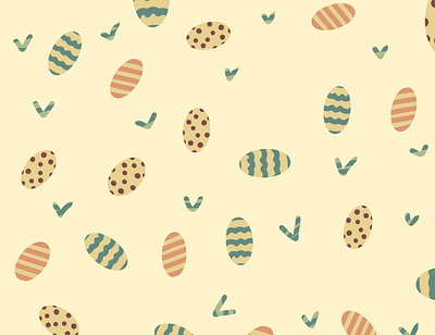 Easter eggs pattern background bless colored eggs design easter egg eggs ill illustration march pattern spring