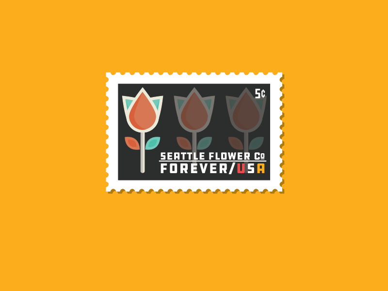 Seattle Flower Company by Kyle Evans on Dribbble
