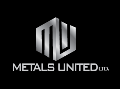 Metals United LTD. Logo Design brand identity branding gradient graphic design illustration logo ltd metal metal logo
