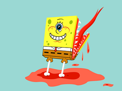 spongebob illustration spongebob