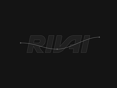 RIVAI - Logotype branding design illustration logo typography