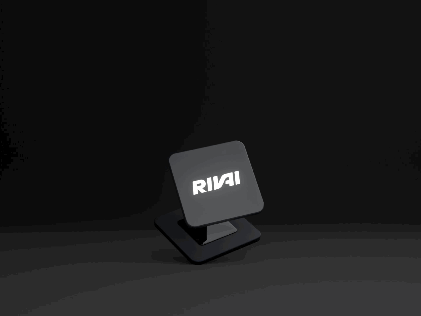 RiVAI Processor Animation animation blender branding chip cpu design gif icon logo processor typography