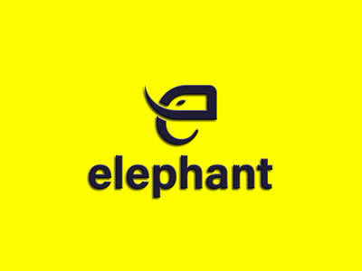 Logo "elephant" graphic design logo