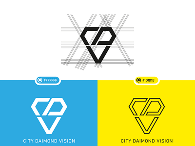 Logo design - CITY DAIMOND VISION