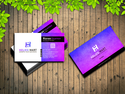 Rizvan Usamov (Business Card)Design