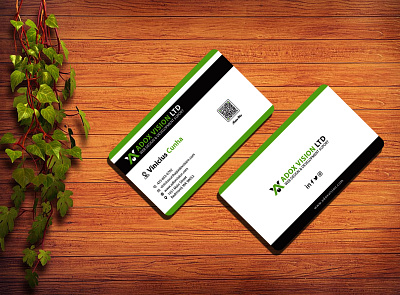 Vinicius Cunha (Business Card) Design adobe illustrator branding business card design design graphic design logo logo design