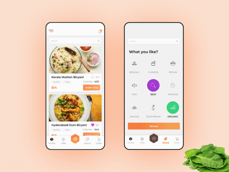 Foodies Restaurant App android animation app biriyani design eat food food app food illustration interaction ios mobile restaurant ui ui ux design user interface ux wireflows wireframe zoomato