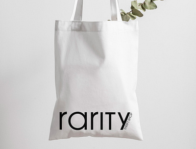 rarity thrift shop branding design graphic design logo