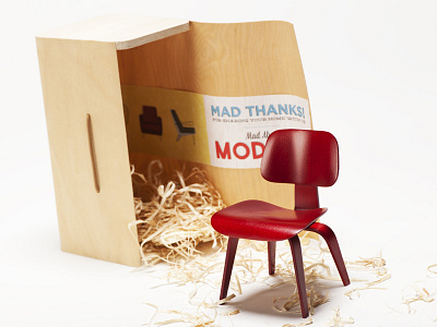Mad About Modern Gift chair eames furniture house mid century modern thanks vector