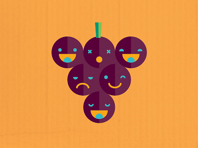 Annual Report / Character Development #5 character development fruit health illustration vector