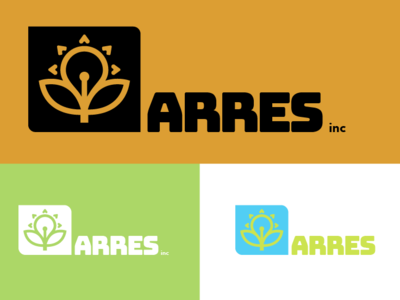 PoWeR!!!! solar sustainability branding logo vector