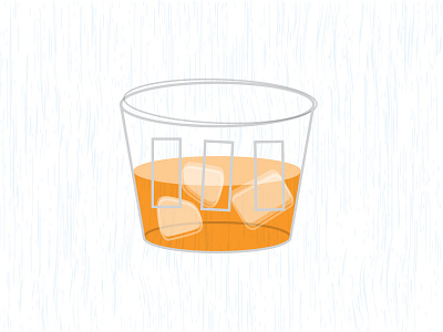 Bottoms Up alcohol drank drink drunk mid century modern multiply simple vector wood