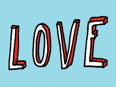 Love Color book drawing hand drawn love sketch type typography