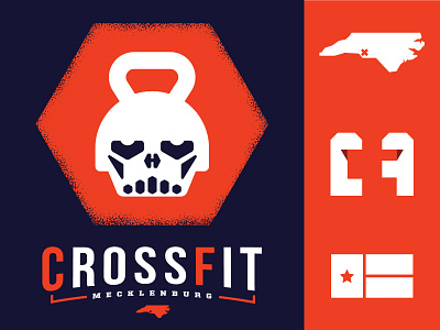 Pick stuff up and put stuff down crossfit icon illustration logo type typography vector