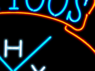 Neon Signage for new website