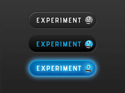 Button Experiment blue buttons experiment
