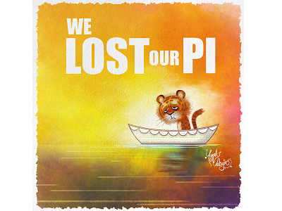 We Lost our hero PI artstyle cartoon character conceptart design hollywood indiantiger inspiration movie tiger tiger mascot tigers ui vfx