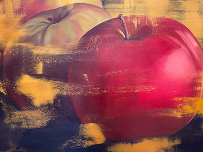 ‘‘ RED APPLE ’’ by Nikki Moore