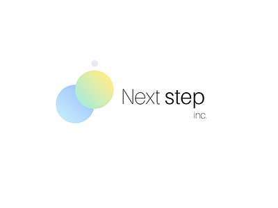 Next Step inc. Logo beginner fonts health logo minimal clean logotype step