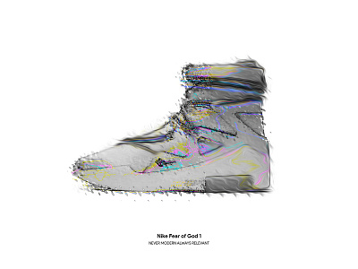 Nike Fear Of God 1 abstract art basketball fashion fear of god hypebeast illustration nike sneakers