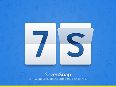 SevenSnap app card flip icon iphone logo svg