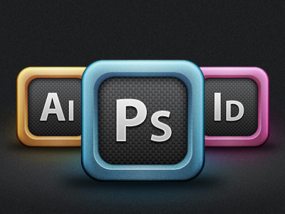 Adobe Creative Suite Icons icons illustrator indesign photoshop